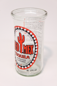 Drikkeglas lavet af Mexicansk ølflaske